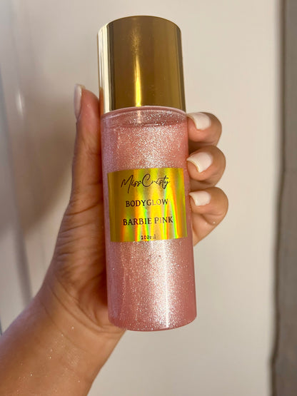 ÓLEO CORPORAL BODYGLOW - BARBIE PINK