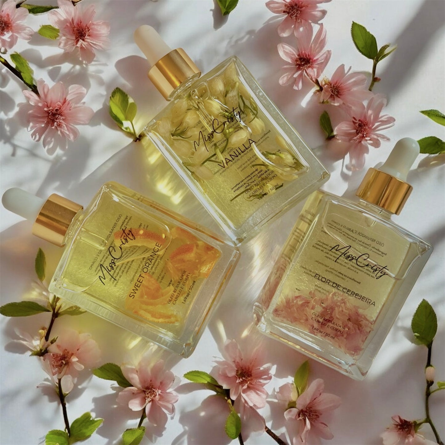 ÓLEO HIDRATANTE CORPORAL - FLOR DE CEREJEIRA