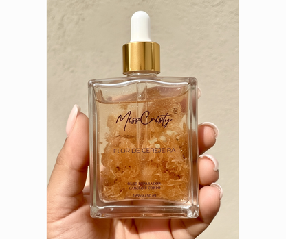 ÓLEO HIDRATANTE CORPORAL - FLOR DE CEREJEIRA GLITTER