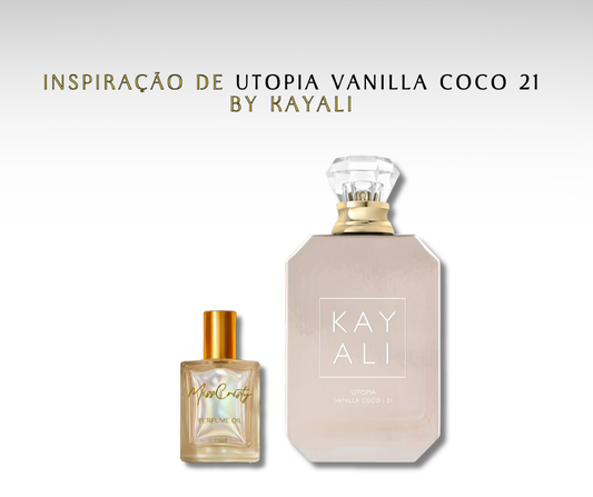 UTOPIA VANILLA COCO 21 BY KAYALI - PERFUME EM ÓLEO