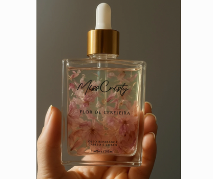 ÓLEO HIDRATANTE CORPORAL - FLOR DE CEREJEIRA