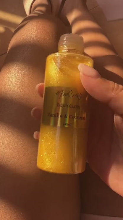 ÓLEO CORPORAL BODYGLOW - VANILLA & COCONUT