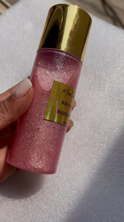 ÓLEO CORPORAL BODYGLOW - BARBIE PINK